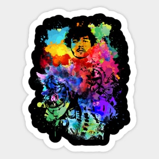 Jackman Thomas Harlow - Watercolour Art Styles Sticker